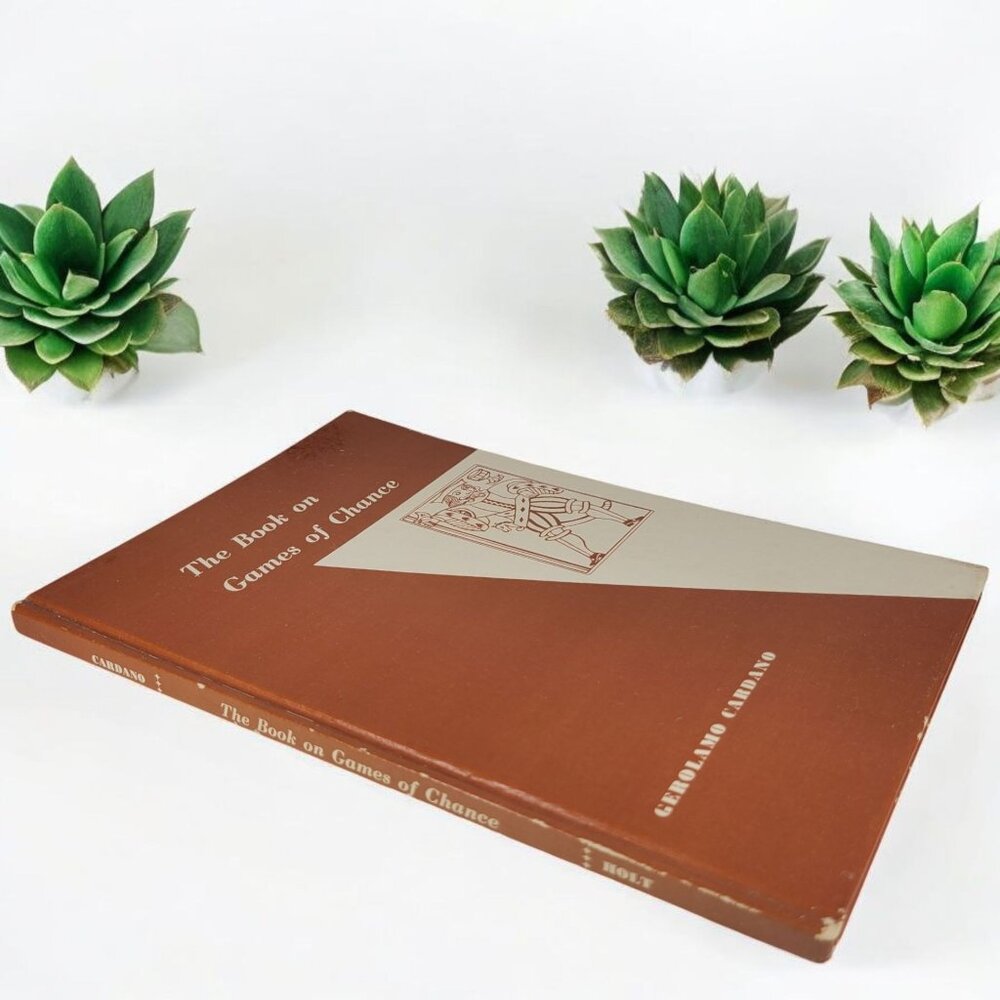 Gerolamo Cardano The Book on Games of Chance 1961 Holt Gould Wilks Gambling Odds